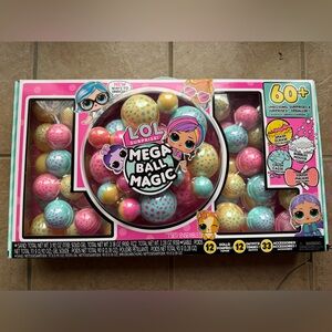 LOL Surprise! Mega Ball Magic Doll Set Collectible 60+ Surprises Brand New